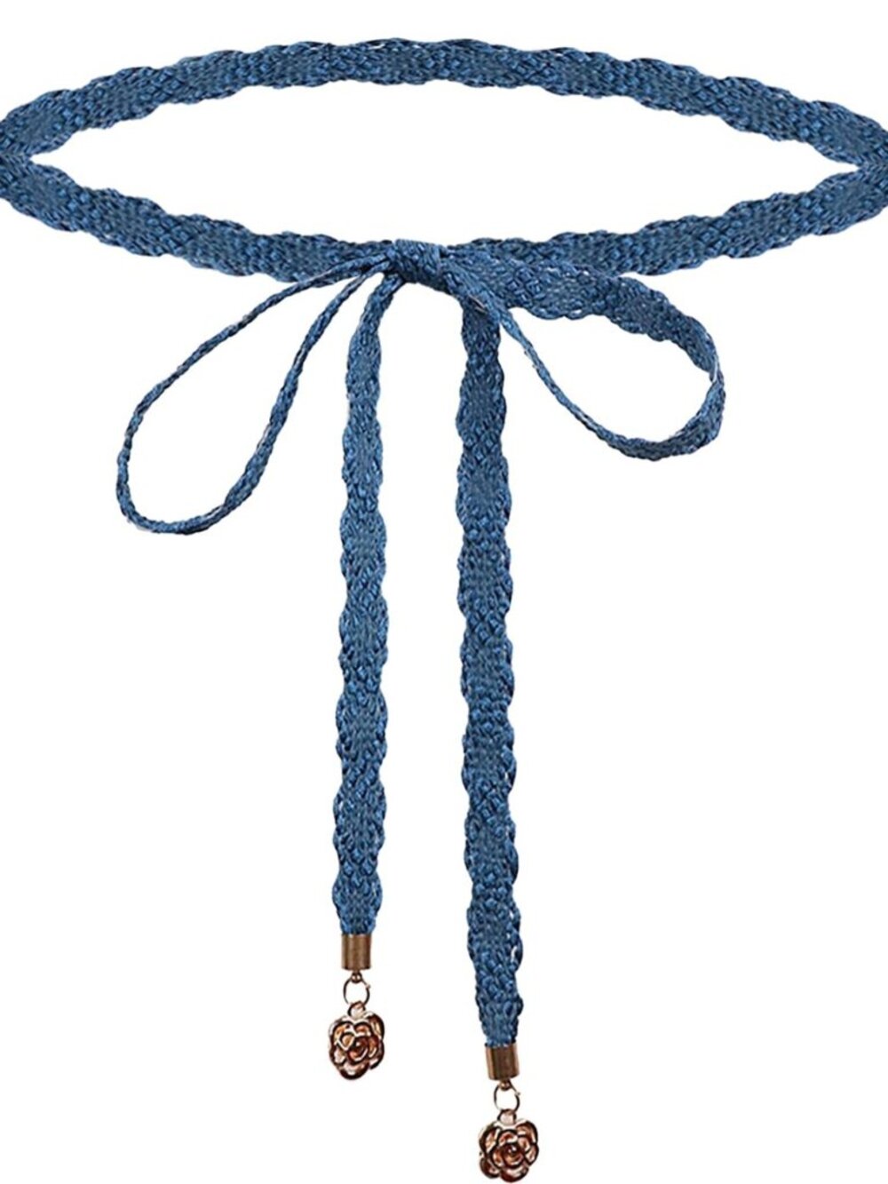 Elegant Braid Belt for Women Woven Trendy Waist Belt Decorative Dress Belt for